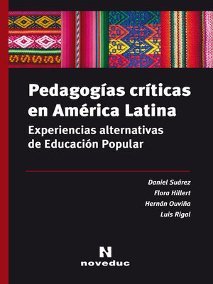 cover image of Pedagogías críticas en América Latina